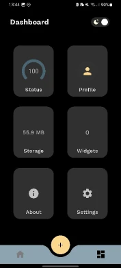 Prototype dashboard