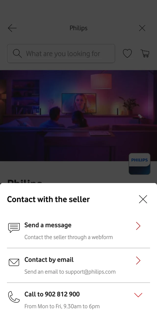 Contact the seller